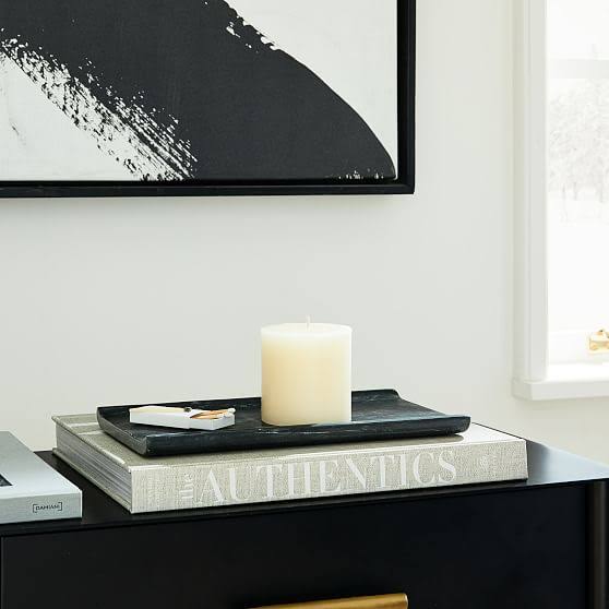 Ivory Unscented Pillar Candle R6438