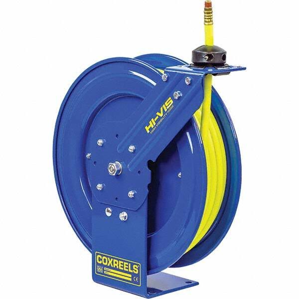 1/2x22 x 50& 300psi Spring Retractable Low Pressure Hose Reel J362896