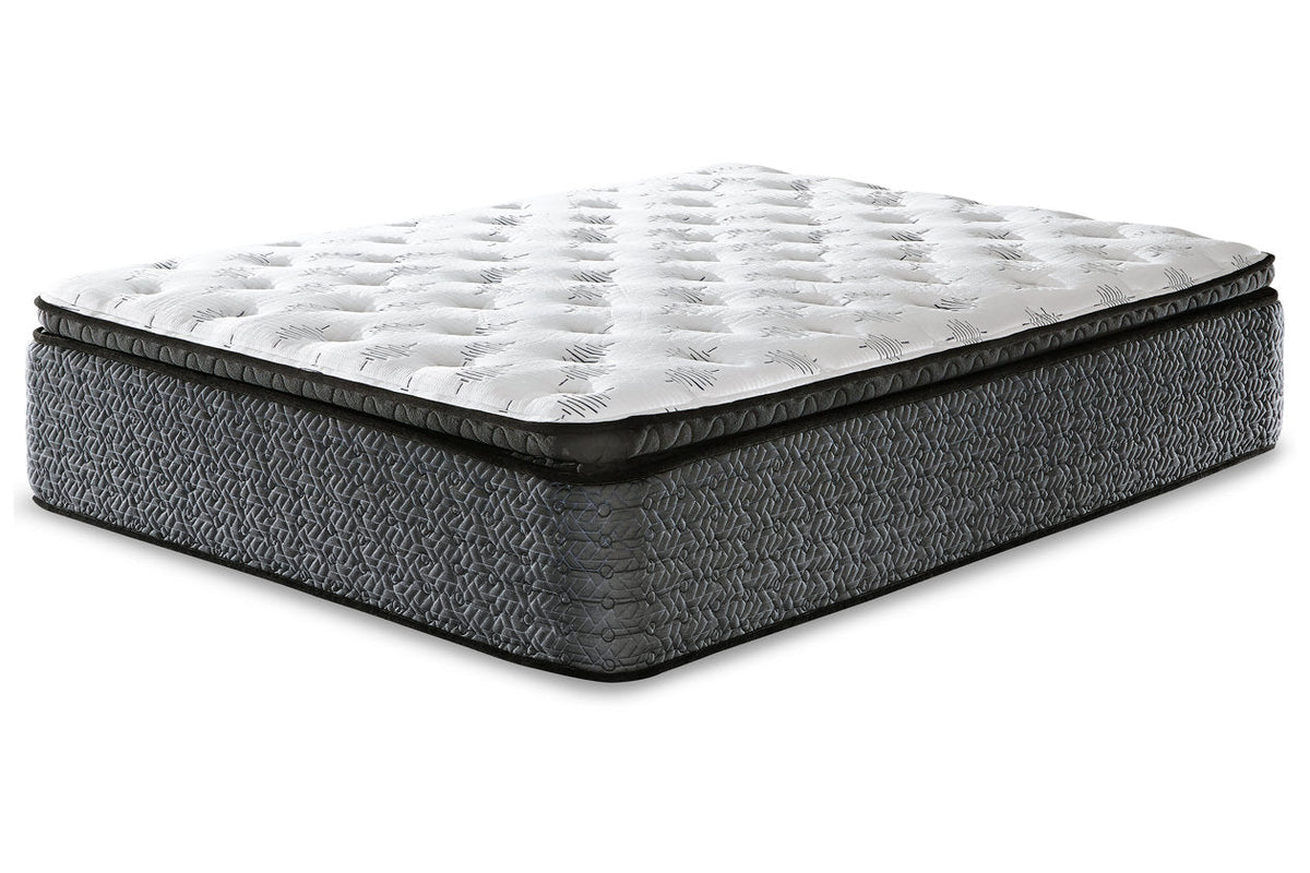 King Mattress with Latex in White/Gray G44607