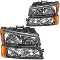 Smoke Lens Headlight Assembly Pack of 2 W172080