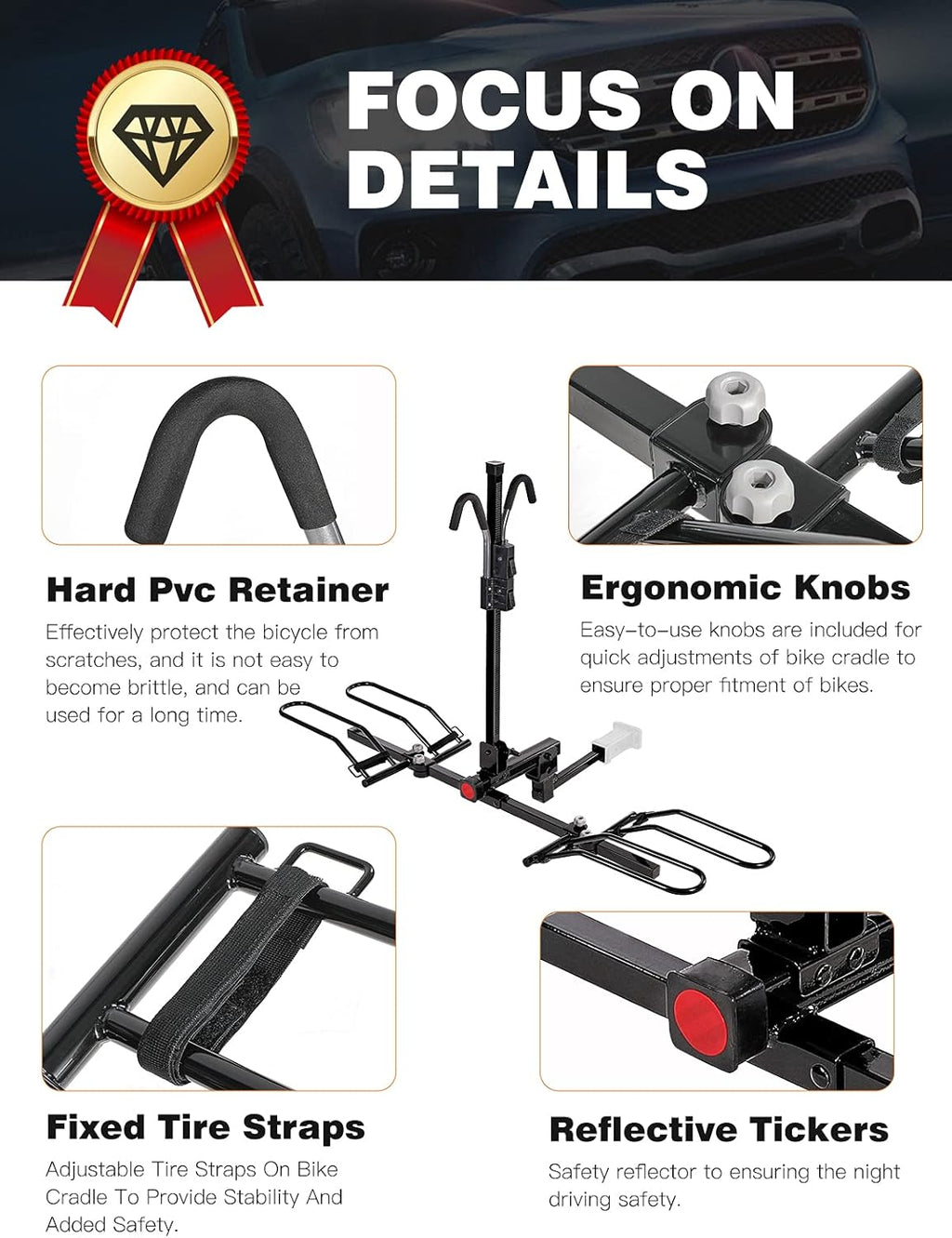 2-Bike Tray Style Hitch Bike Carrier G51043