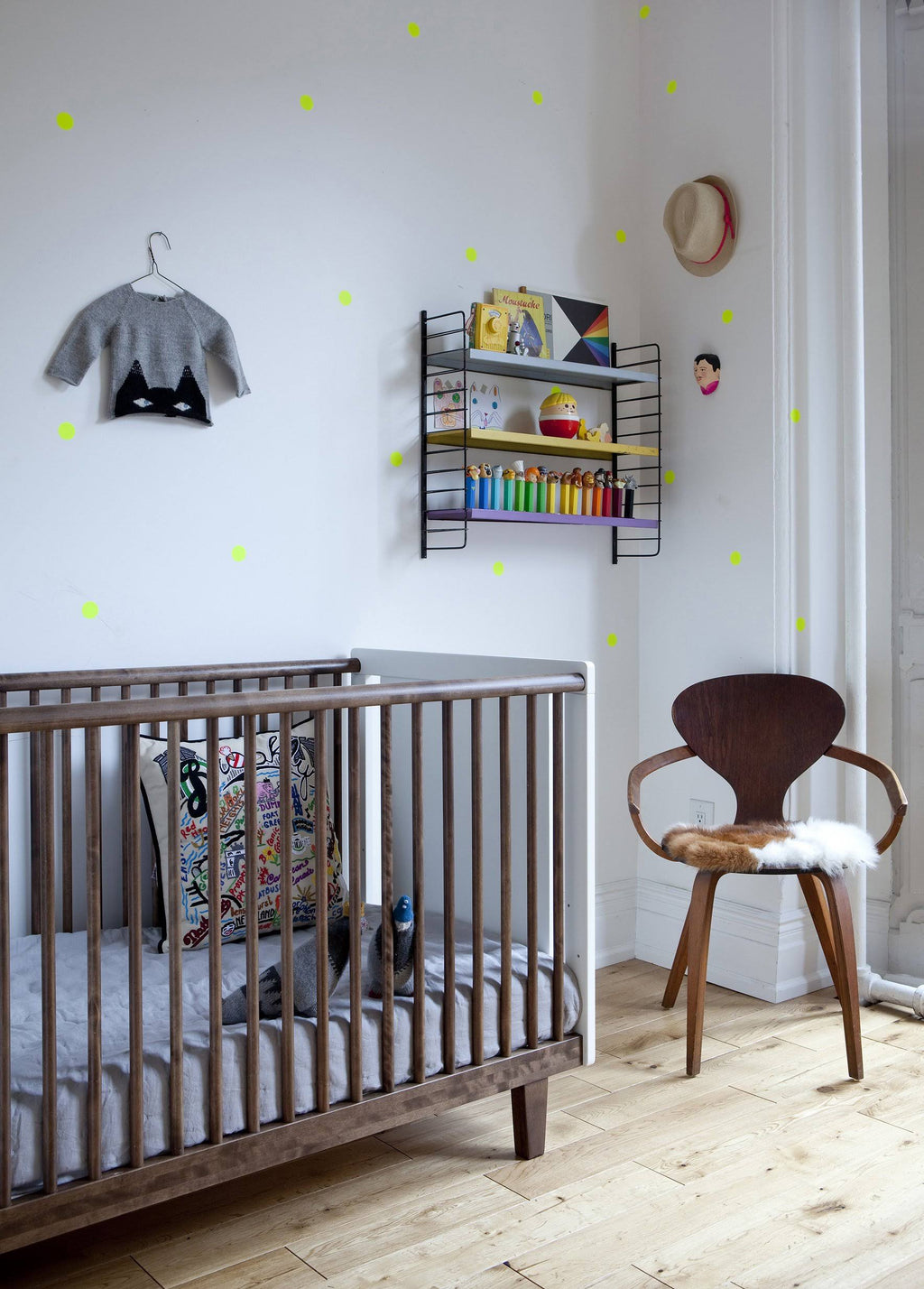 White Birch Crib L374