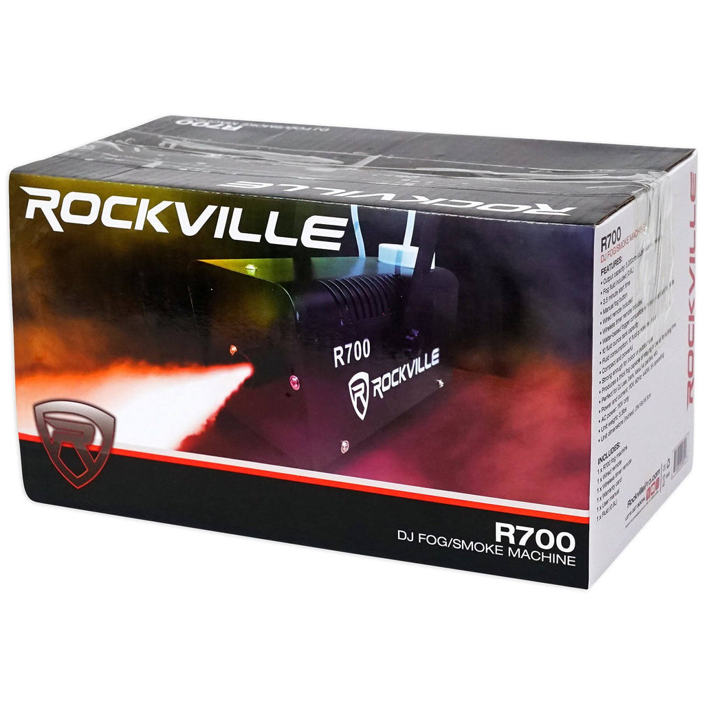 R700 Fog Smoke Machine with Remote Fluid Carry Bag F38249