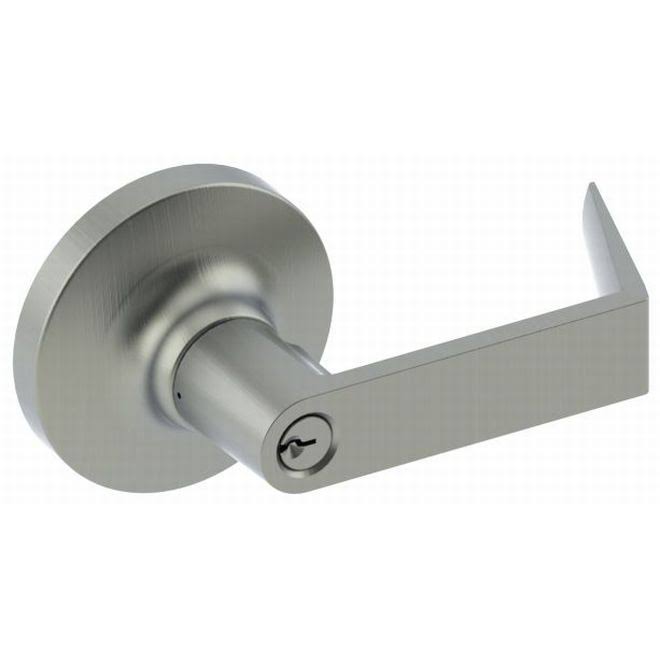 Satin Chrome Lever Entry Lock R69208