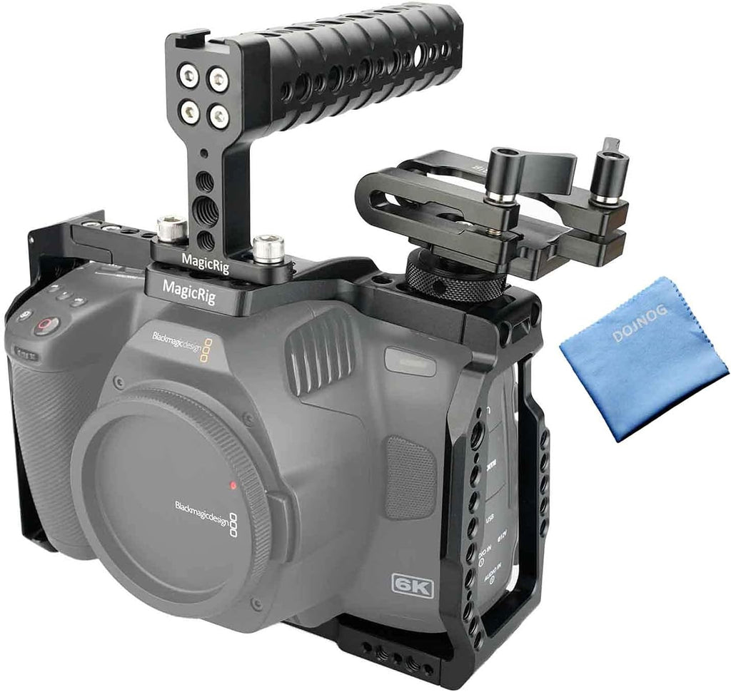 Camera Cage Kit with Top Handle and T5 SSD Mount E358