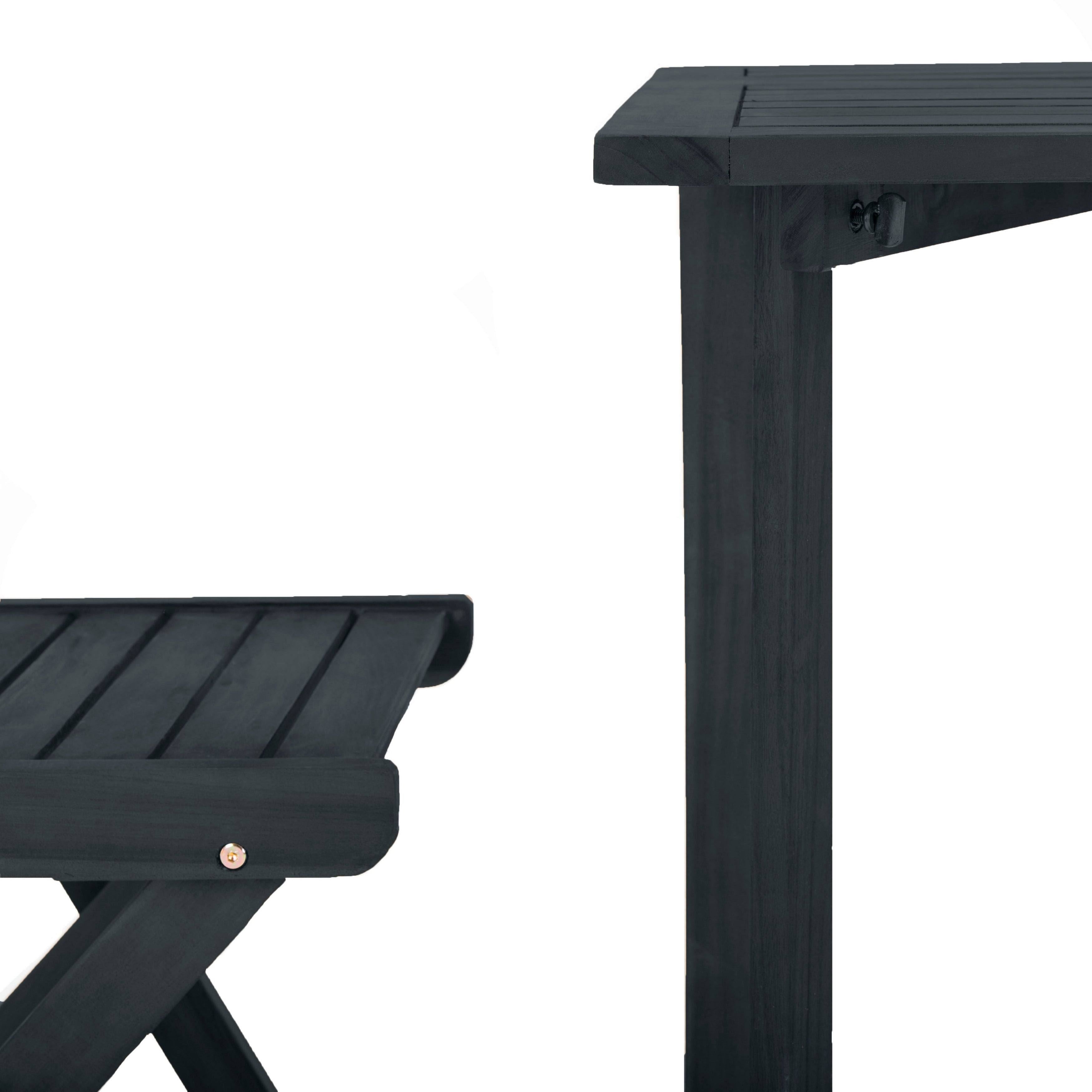 Dark Slate Grey Bistro Set E83315