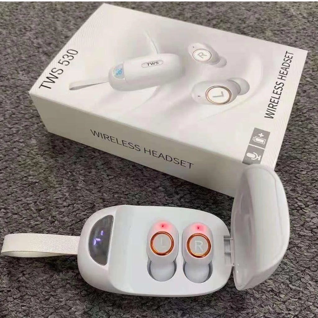 Wireless Earbuds with 2000mAh Charging Case IPX7 Sweatproof V6048