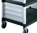 Gray Single Shelf Panel Set for KD Utility Cart I965