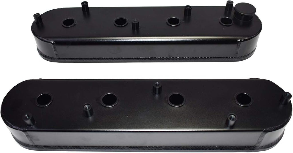 Clear Fabricated Aluminum Valve Covers with Coil Mounts G13266