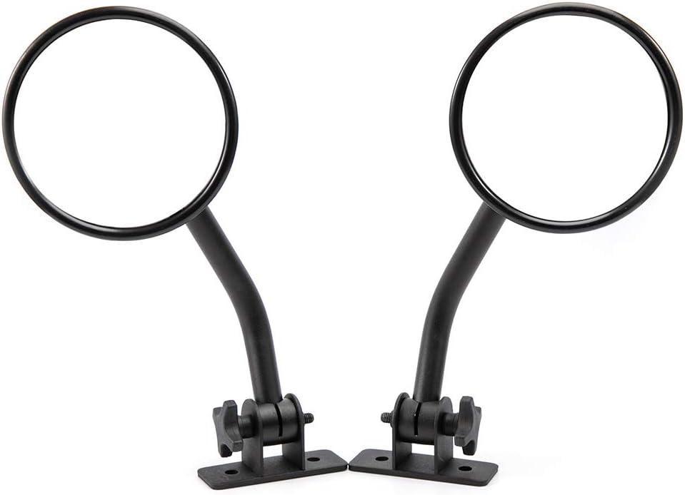 Exterior Mirror For Jeep Wrangler YJ/TJ/JK/JL Car Side Door Rearview Mirror Angle Shape Adjustable Blind Spot Z164