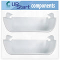 2-Pack Refrigerator Door Shelf Bin Replacement J632