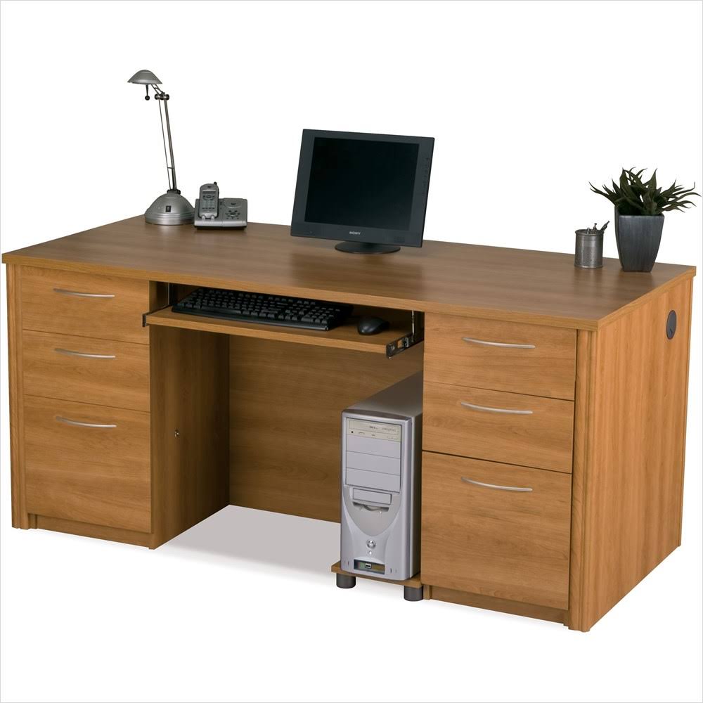Tuscany Brown Executive Desk Kit B928
