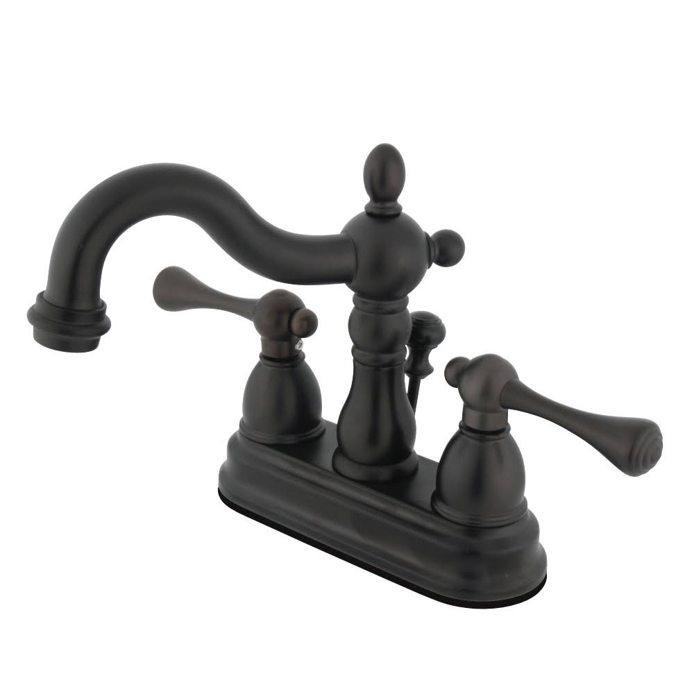 Oil Rubbed Bronze Centerset Lavatory Faucet with Pop-Up Y32331