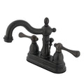 Oil Rubbed Bronze Centerset Lavatory Faucet with Pop-Up Y32331