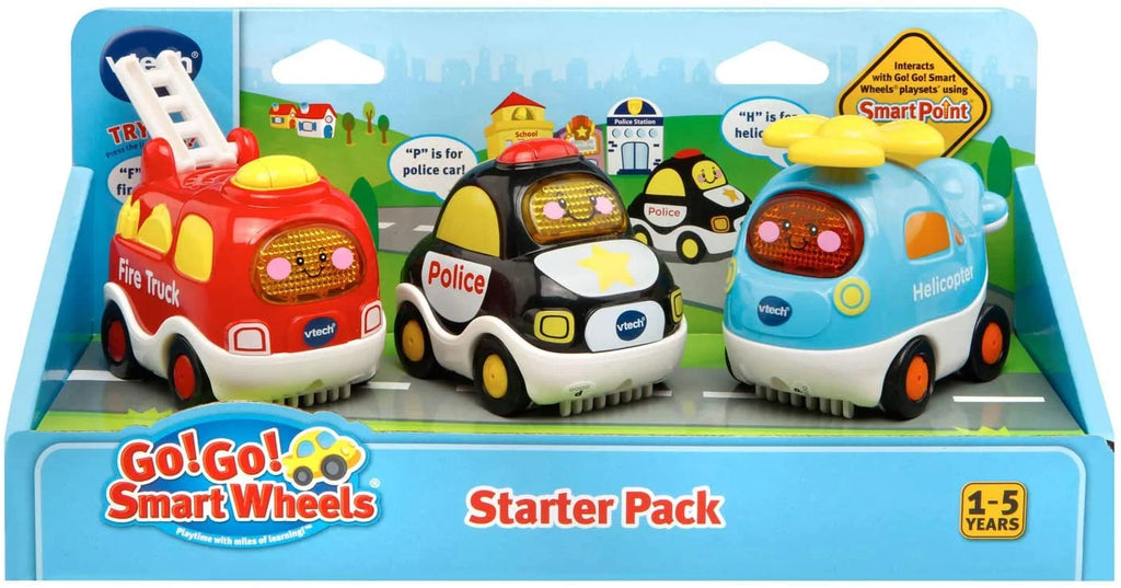 Go! Go! Smart Wheels Starter Pack 3-Pack V715