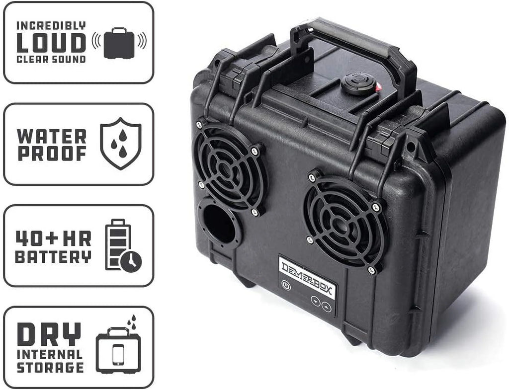 Waterproof Rugged Outdoor Bluetooth Speaker with Dry Box and USB Charging N4153