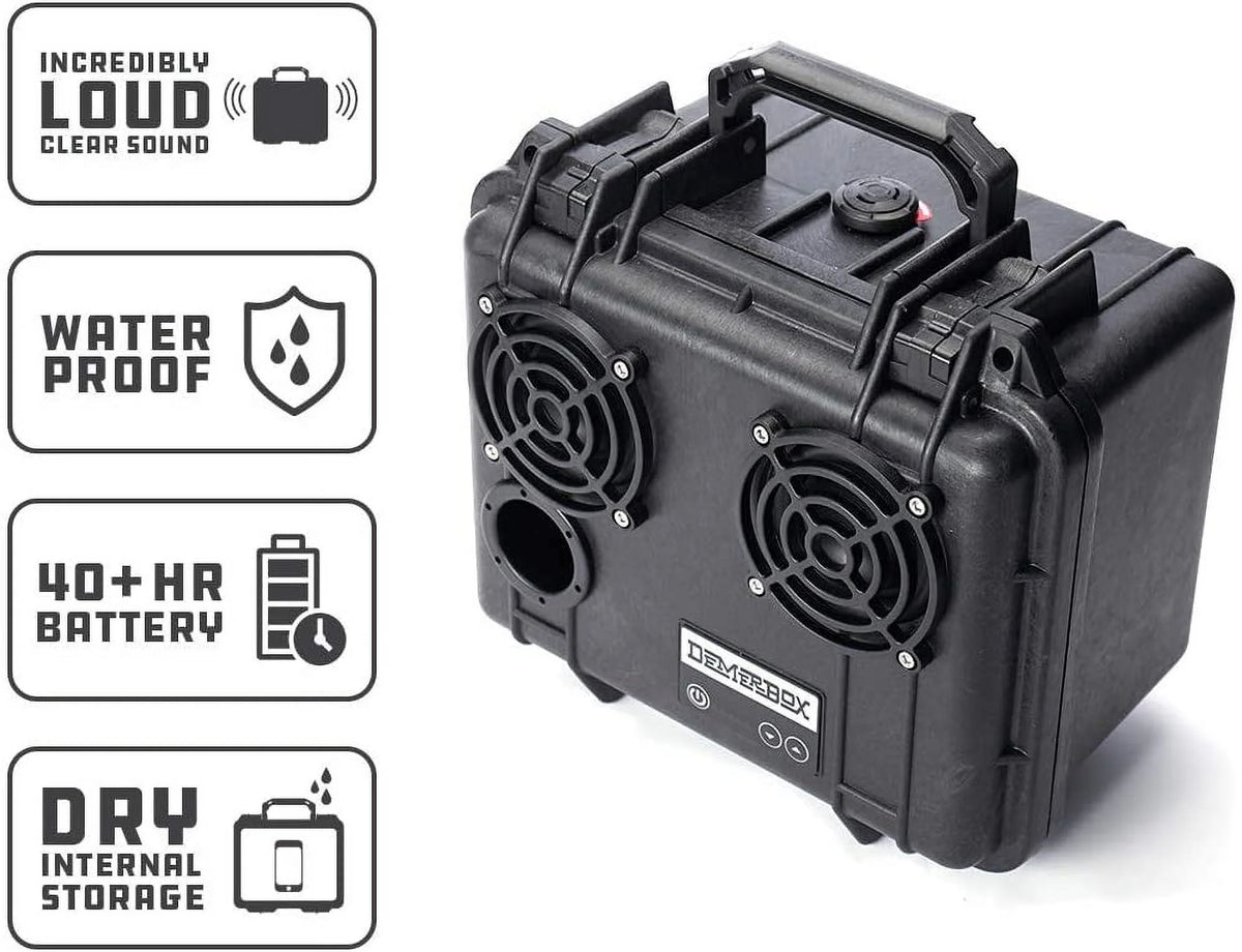 Waterproof Rugged Outdoor Bluetooth Speaker with Dry Box and USB Charging N4153