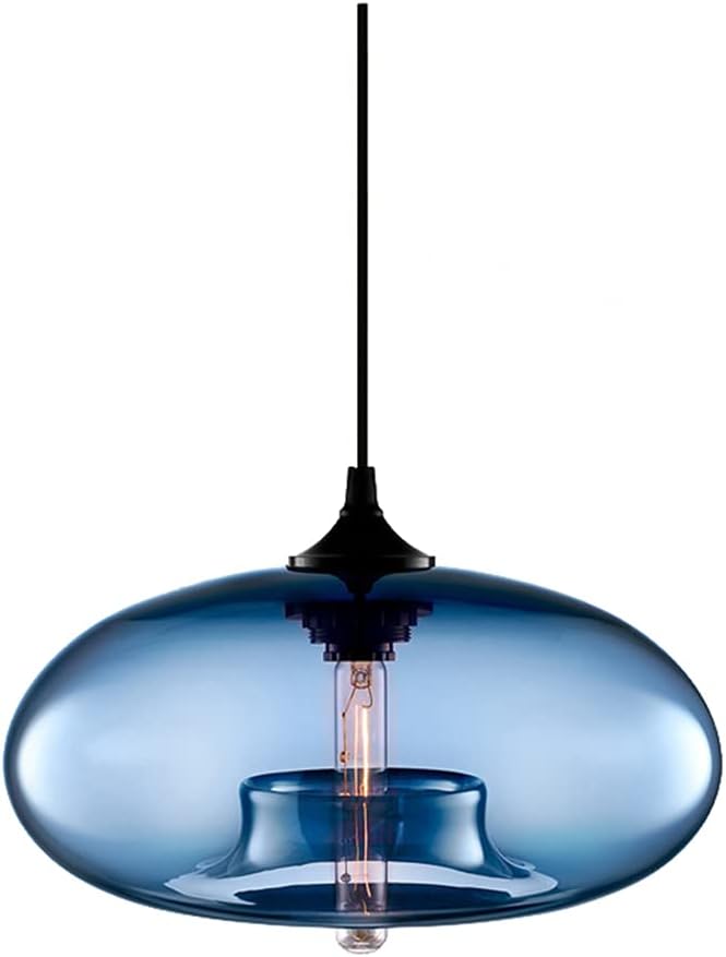 Transparent Glass Cage Pendant Light G60544