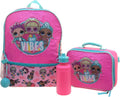 Turquoise Rainbow 4 Piece Backpack Set with Lunch Bag S930