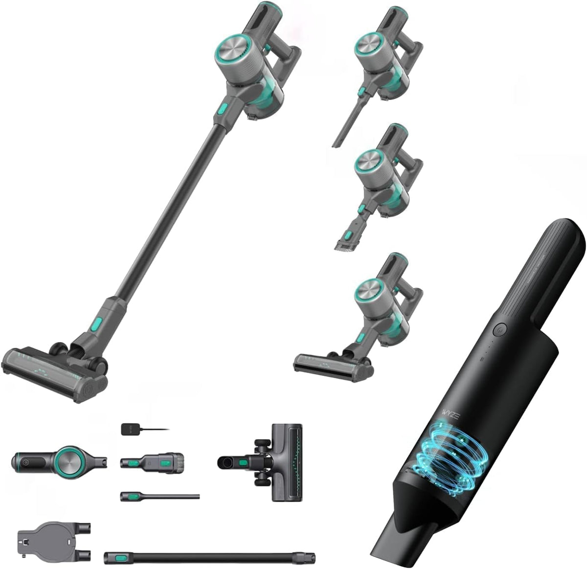 Cordless Vacuum and Handheld Vacuum X484