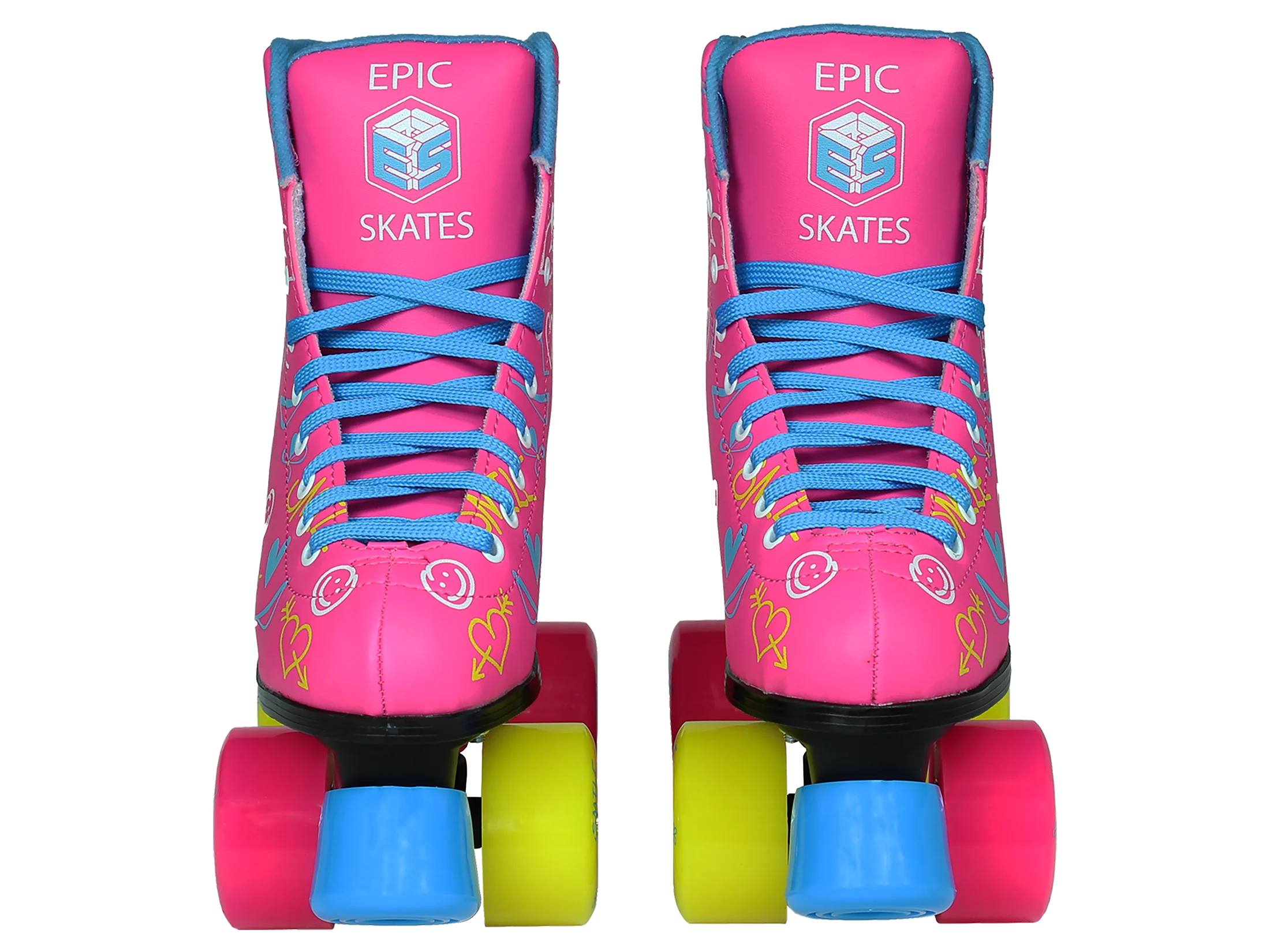 Blush Quad Roller Skates - Size 9 U4035