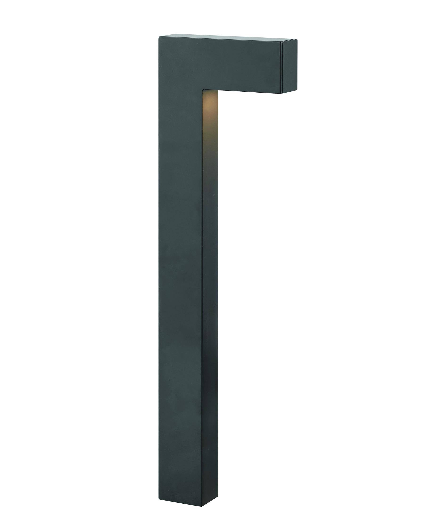 Satin Black LED Landscape Path Light V937