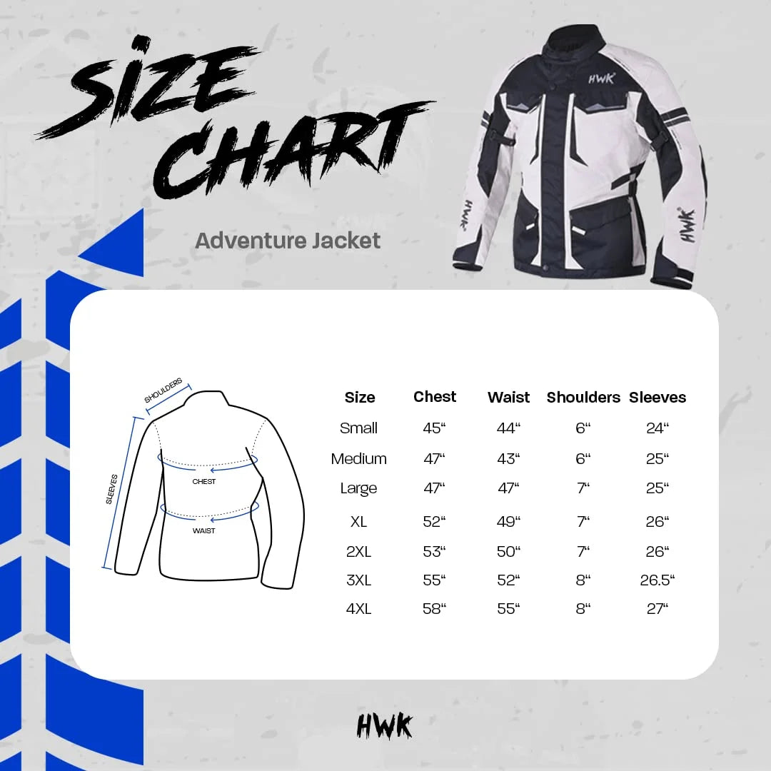 Grey XL Cordura Textile Motorcycle Jacket with Armor B29022