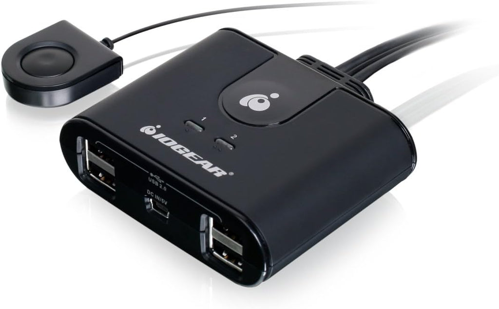 USB-C 2-Port Keyboard Mouse and Peripheral Switch with Power Delivery K942531
