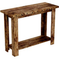 Brown Reclaimed Wood Console Table R812