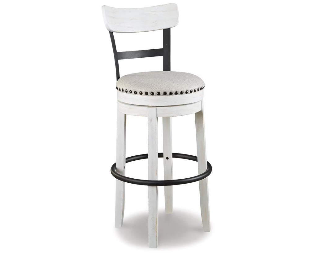 White Bar Height Bar Stool E4441