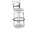 White Bar Height Bar Stool E4441