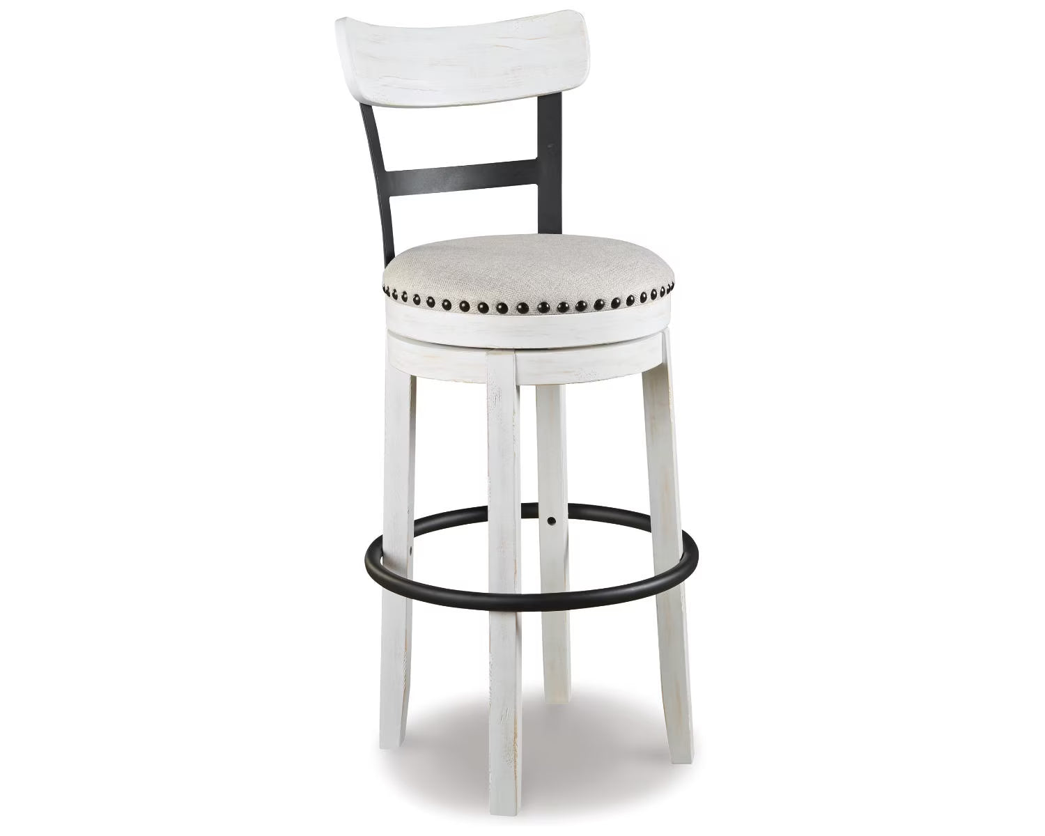 White Bar Height Bar Stool E4441