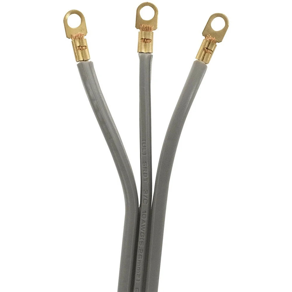 3 Prong Universal Electric Dryer Power Cord 4 foot 30 amp L706