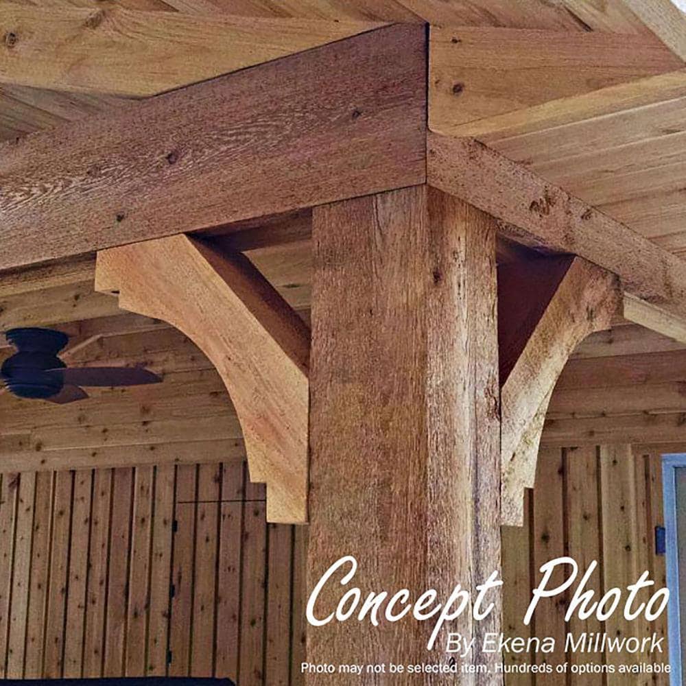 Douglas Fir Smooth Brace W61319