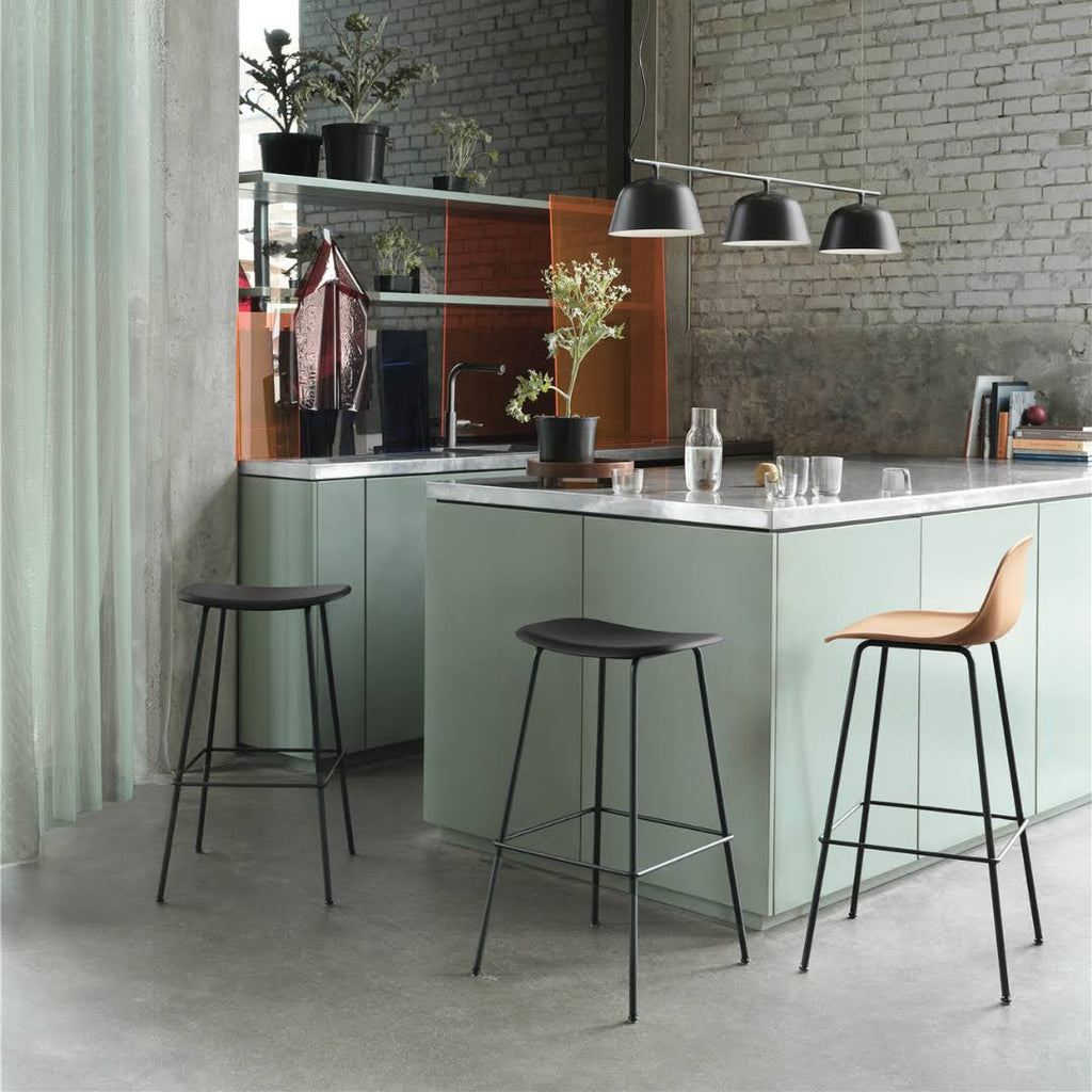 Black Fiber Bar Stool T65941