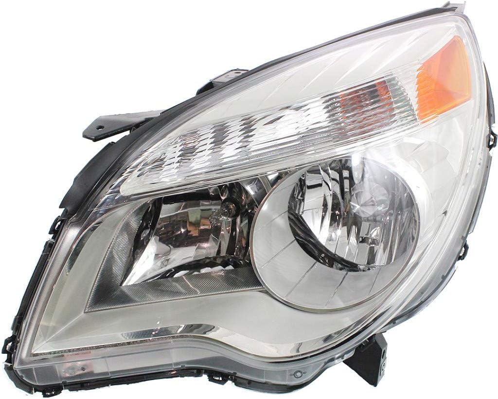 Passenger Side Headlight for Chevy Equinox 2010-2015 Y4125