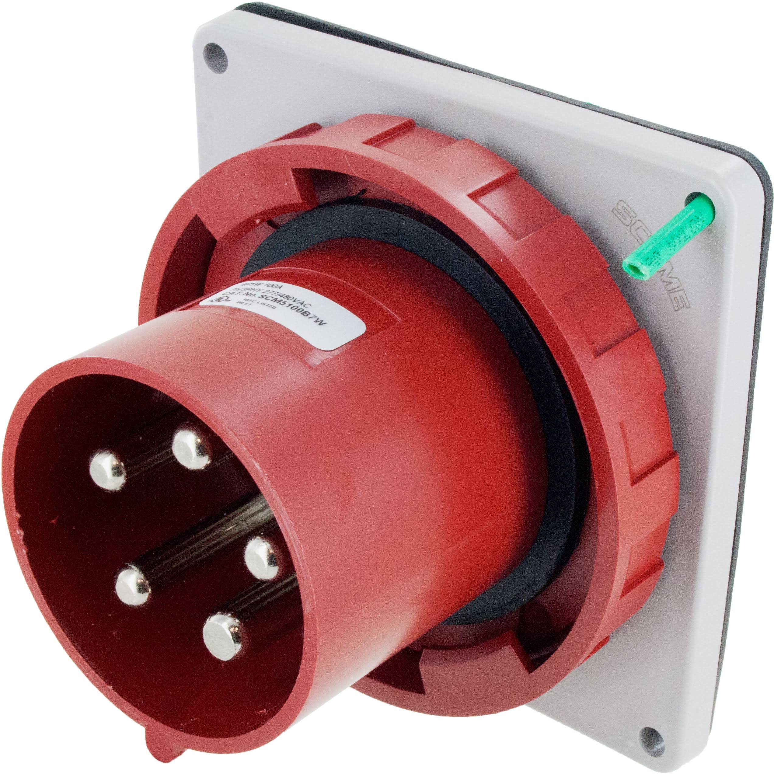 IEC Pin and Sleeve Inlet, 100A U51037