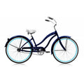 26-inch Dark Blue Single-Speed Beach Cruiser U402