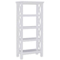 White Antique White Bookcase E402