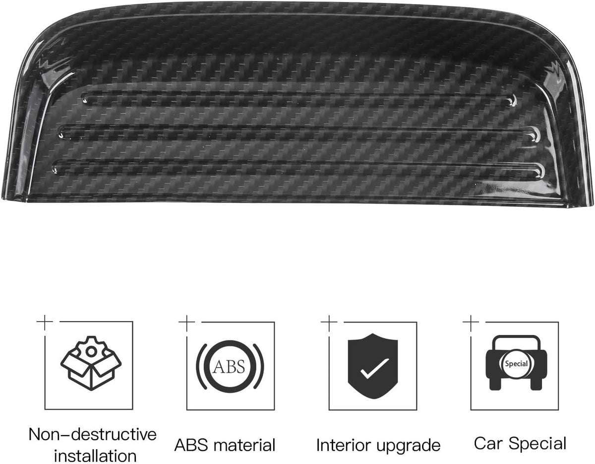 ABS Gear Shift Storage Organizer Trim Cover for Ford Mustang 2015-2021 V79059