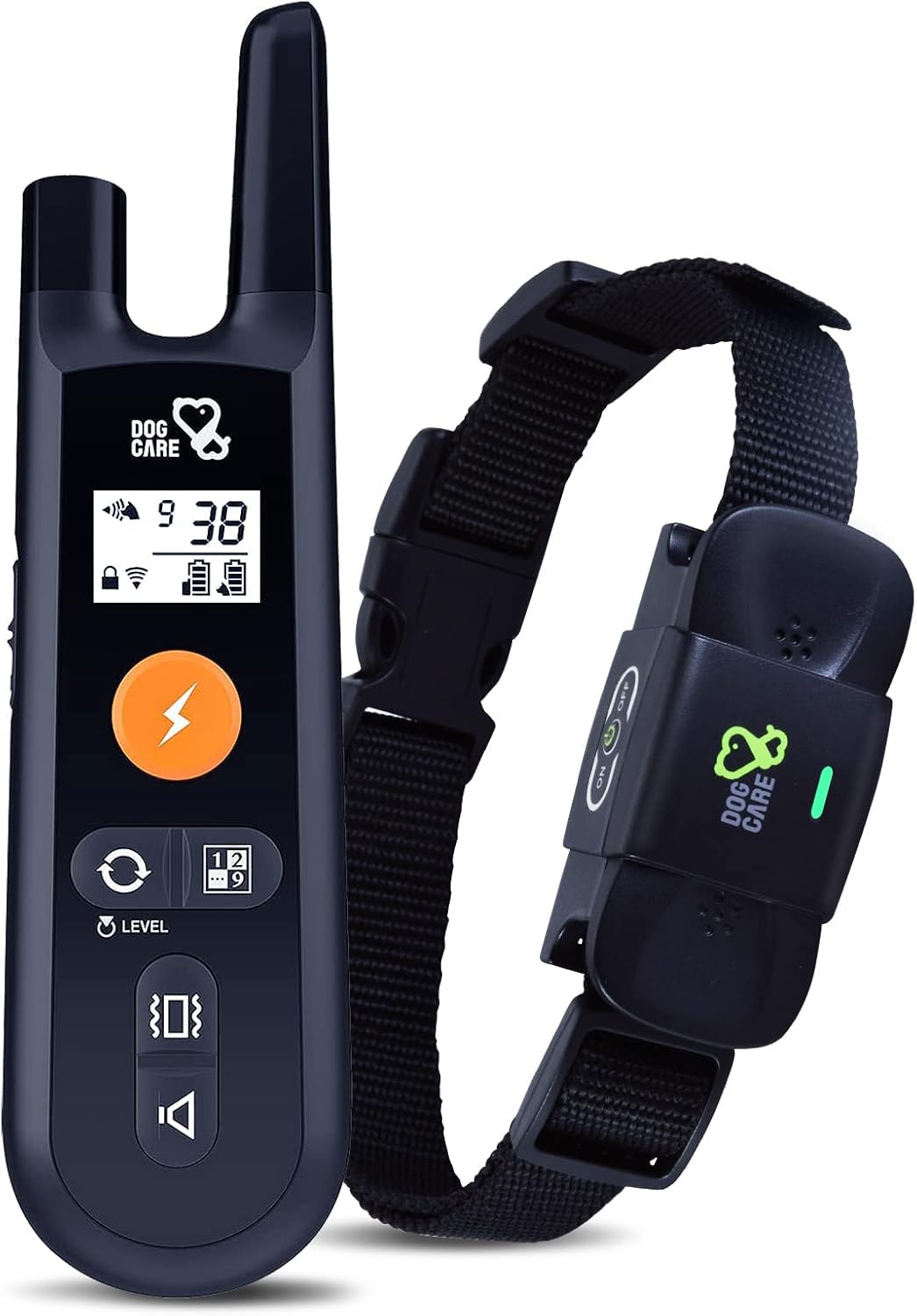 Dog Training Collar with Remote, 1 Count Pack of 2 R82943