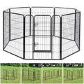 40x22 Tall 8-Panel Metal Dog Playpen Q7313