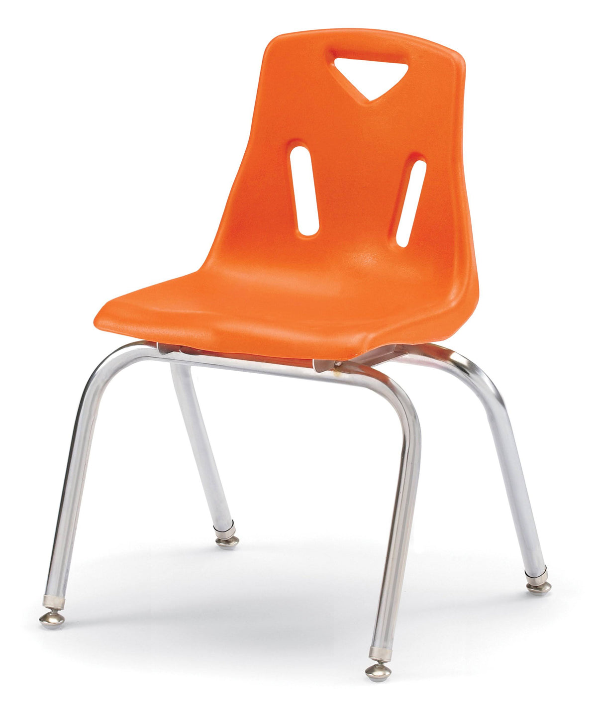 16x22 Stacking Chairs with Chrome-Plated Legs - Set of 6 H59713