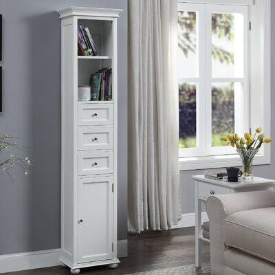 White China Cabinet C5008