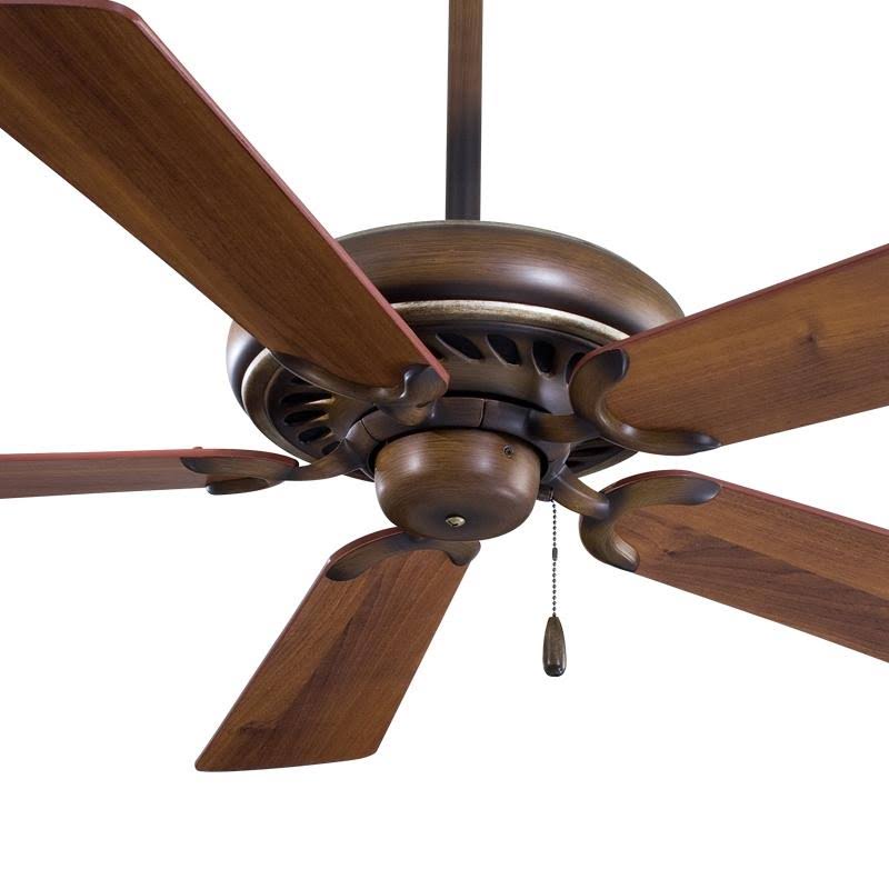 Walnut Ceiling Fan with Maple Blades D1107