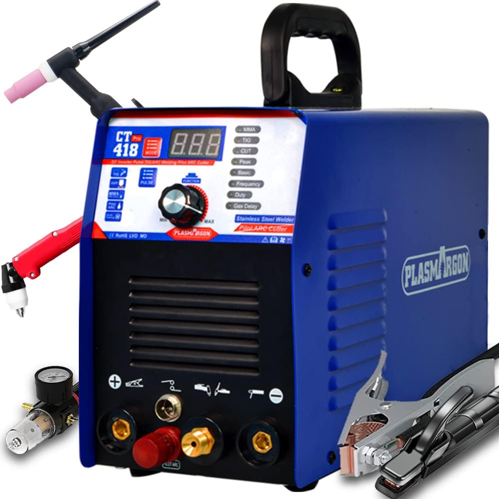 Air Plasma Cutter 4 IN 1 MMA Tig Pulse DC IGBT Welding Equipment K31119