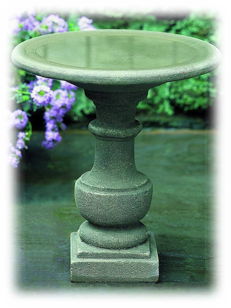 Antique Lead Birdbath F1384