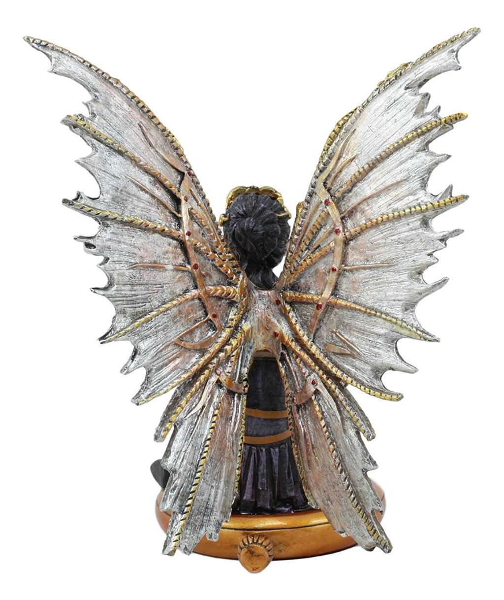 Steampunk Fairy Figurine 8.5" Tall Statue J934