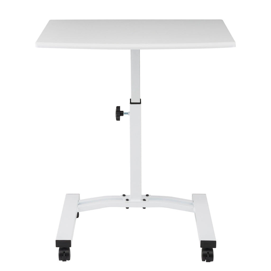Black Mobile Height Adjustable Laptop Desk Cart M854695