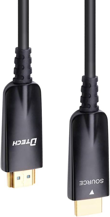 10m Fiber Optic HDMI Cable 4K 30Hz 1080p 60hz Black E901820